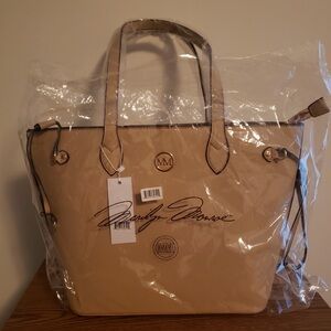 New Marilyn Monroe Nude Beige Neverfull Large Tote Shoulder Bag